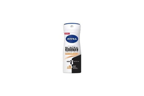 Invisible Black and White Clear Deodorant 150ml spray by Nivea