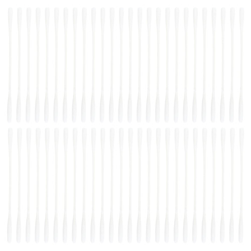 Beaupretty 100Pcs alcohol swab baby cotton buds cotton swabs sticks reusable cotton tips safety cotton swabs ear cleaning cotton sticks makeup cotton swabs make up Cosmetic swabs liquid white