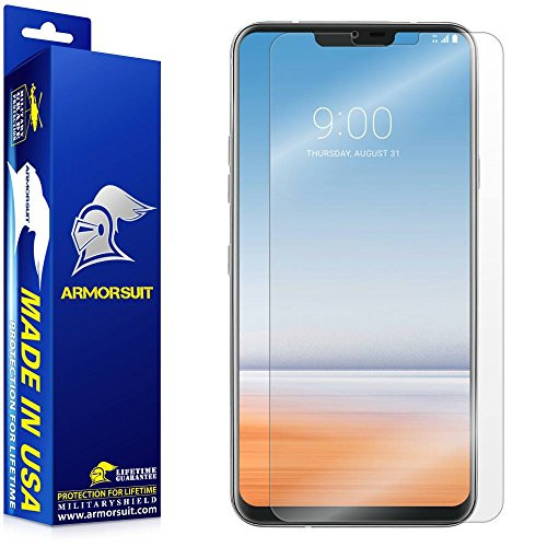 ArmorSuit LG G7 ThinQ Screen Protector Max Coverage MilitaryShield Screen Protector for G7 ThinQ - HD Clear Anti-Bubble Film