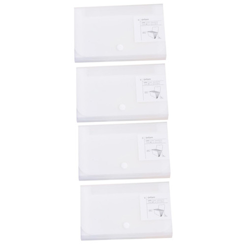Lurrose 4 Pcs Pocket Folders File Folder Student Accordion Bill Package