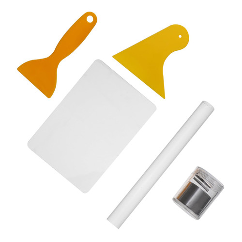 1 Set Pottery Tools Polymer Clay Roller Ceramic Clay Tools Clay Carving Tool Dough Scrapper Handmade Pottery Tools Polymer Clay Tools Plasticine Stainless Steel Acrylic