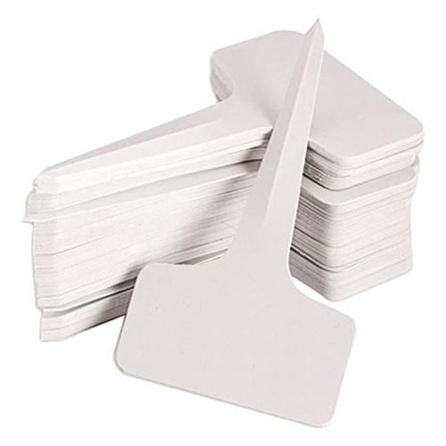 ECYC 100 Pcs 6x10cm Plastic Plant Labels, Plant Name Tags Garden Labels Markers Nursery Plant Tags Seed Labels Waterproof Plant Markers for Outdoor Garden