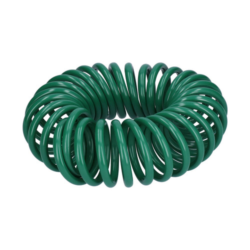 Water Hose, 7.5M Coiled Water Hose Retractable Water Pipe Sprayer Connector Garden Irrigation Fittings, Green