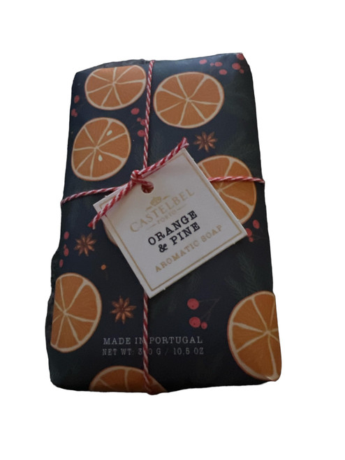 Castelbel Orange & Pine Fragranced Soap Bar 10.5 Oz