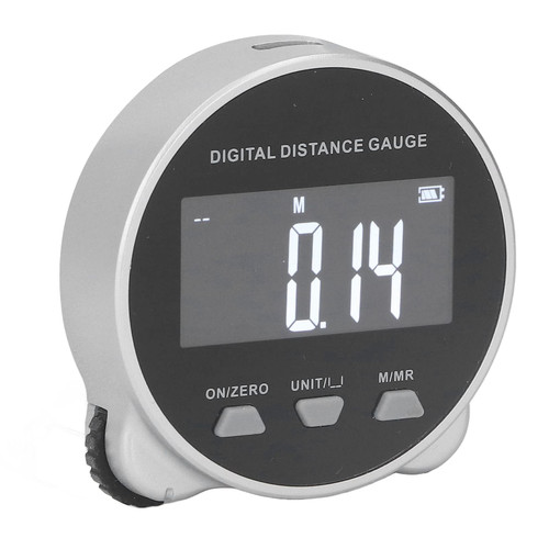 Digital Display Roller Ruler, ABS Multifunctional Unit Switchable Portable Digital Measuring Tape for Circle Curve and Irregular Measurement