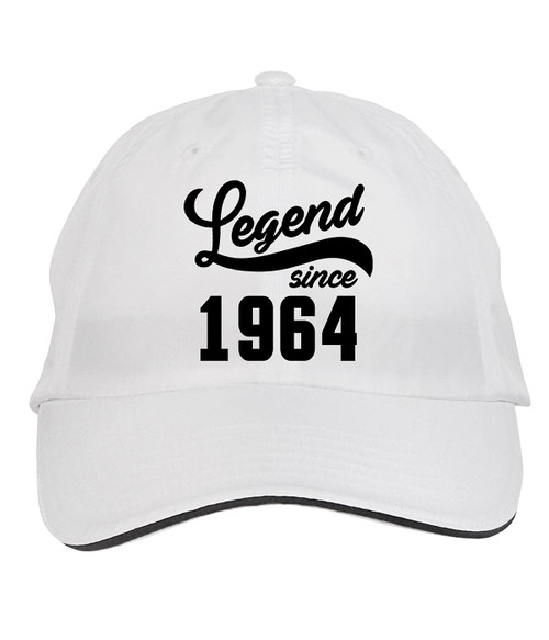 Makoroni - Legend Since 1964 Hat Adjustable Cap, DesO36 White