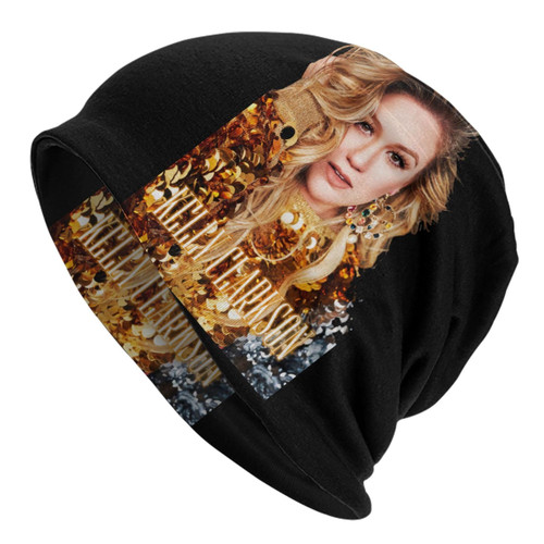 Kelly Music Clarkson Singer Knit Hat Beanie Cap Skull Cap Warm Slouchy Knit Hat Fashion Knitted Hat for Women Men Black Kelly Music Clarkson Singer Knit Hat Beanie Cap Skull Cap Warm Slouchy Knit Hat Fashion Knitted Hat for Women Men Black