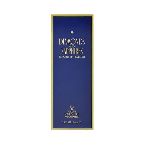 DIAMONDS & SAPPHIRES by Elizabeth Taylor EDT SPRAY 3.3 OZ