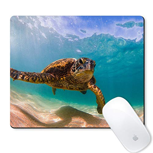 Galdas Gaming Mouse Pad SeaTurtle Design Mousepad Non Slip Rubber Mouse MatRectangle Mouse Pads for Computers Laptop
