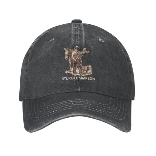 Sturgill Music Simpson Singer Cowboy Baseball Cap Vintage Denim Washed Dad Hat Cowboy Casquette Cap Outdoor Sports Adjustable Baseball for Men Women Sturgill Music Simpson Singer Cowboy Baseball Cap Vintage Denim Washed Dad Hat Cowboy Casquette Cap Outdoor Sports Adjustable Baseball for Men Women