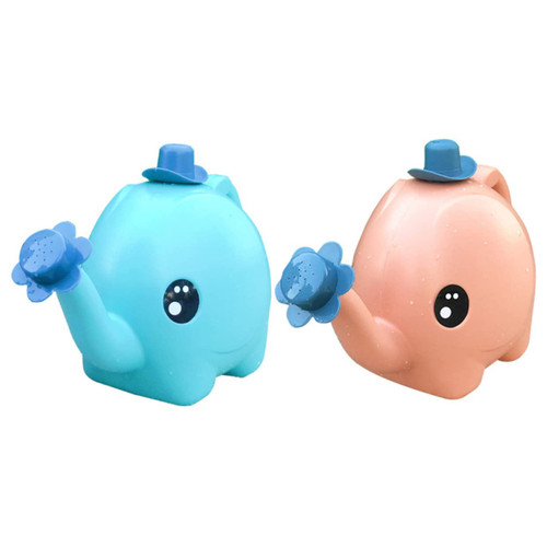 HAKIDZEL 2pcs Watering can Indoor Plants Elephant Shape Gardening Can Small Watering can for Indoor Plants Mini Watering can Animal Watering Can Household Plastic Watering Artifact Child