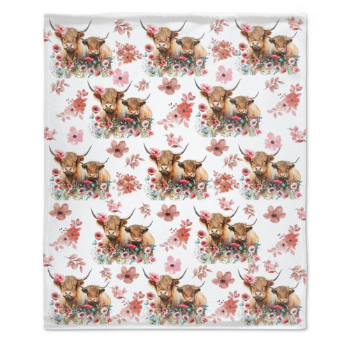 Highland Cow Blanket Gifts Ultra Soft Cozy Throw Flannel Blanket, Lightweight Fuzzy Fleece Blanket Warm Plush Throw Blankets for Couch, Sofa, Bed, 40"x50" for Kids Highland Cow Blanket Gifts Ultra Soft Cozy Throw Flannel Blanket, Lightweight Fuzzy Fleece Blanket Warm Plush Throw Blankets for Couch, Sofa, Bed, 40"x50" for Kids