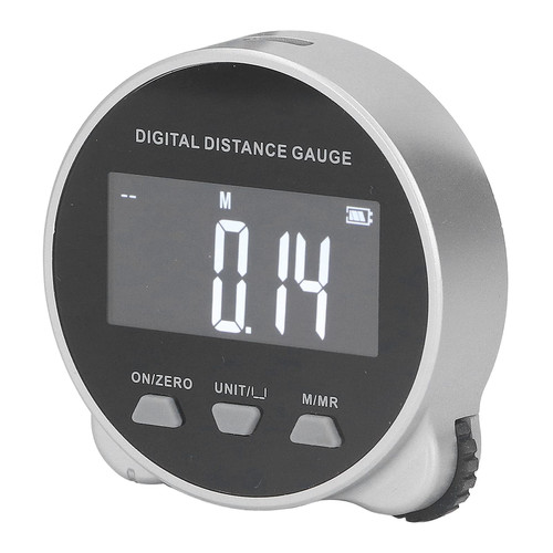 Digital Tape Measure Rechargeable 199.999m Semiconductor Microprocessor Electronic Rolling Ruler for Flat Curved Diameter