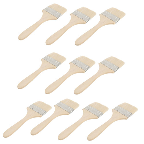 TEHAUX 10pcs Paint Brush Wool Brush Glue Brush Painting Brush Woodworking Paint Brushes Stain Brushes for Wood Varnishes Paint Brushes Kits for Kids Wooden Child Mixed Silk Wall Brush TEHAUX 10pcs Paint Brush Wool Brush Glue Brush Painting Brush Woodworking Paint Brushes Stain Brushes for Wood Varnishes Paint Brushes Kits for Kids Wooden Child Mixed Silk Wall Brush