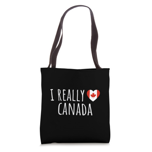 I Really Love (Heart) Canada Tote Bag