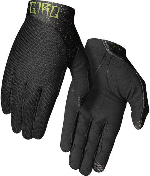 Giro Trixter Mens Mountain Cycling Gloves - Lime Breakdown (2022), Large