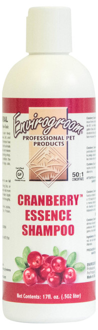 Envirogroom Cranberry Essence Shampoo 17 oz