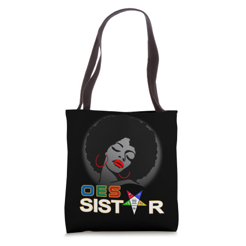 OES Sister Light Order of the Eastern Star Masonic Christmas Tote Bag OES Sister Light Order of the Eastern Star Masonic Christmas Tote Bag
