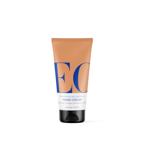 EO Hand Cream, 2.5 Ounce (Pack of 2), Orange Blossom and Vanilla, Organic Plant-Based, Moisturizer for Dry Skin