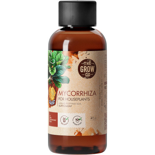 Mycorrhizae for Plants, Liquid Mycorrhiza for Soil Nourishment and Micro Nutrient Uptake, Mycorrhizae Inoculant That Avoids Transplant Shock, Ideal Mycorrhizal Inoculant for Strong Roots, 4 fl. oz.