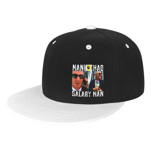Manu Chao Baseball Cap Adjustable Flat Bill Snapback Caps Contrast Hip Hop Trucker Hat Dad Hats White