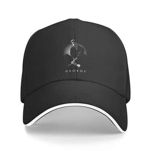 George Singer Michael Baseball Cap Men's Casquette Outdoor Fashion Vintage Unisex Adjustable Trucker Hats Black