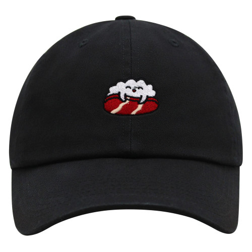 JPAK Sushi Premium Dad Hat Embroidered Baseball Cap Japanses Food Black