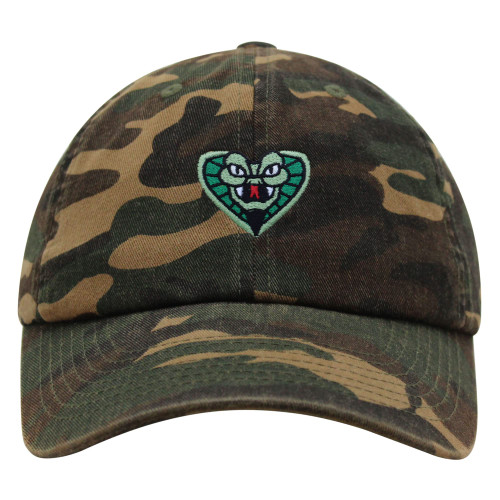 JPAK Snake Premium Dad Hat Embroidered Baseball Cap Cobra Green Camo