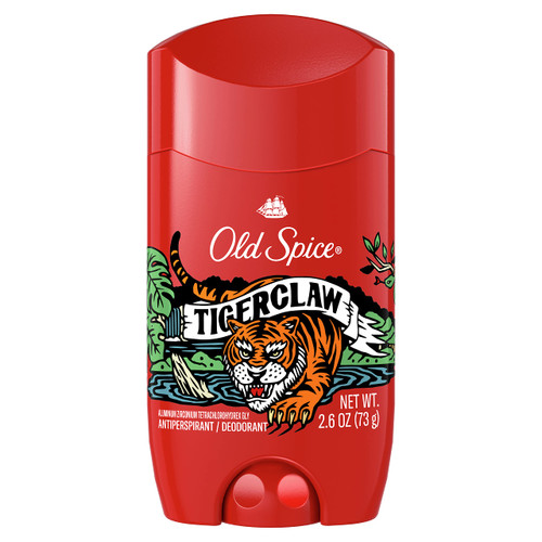 Old Spice Anti-Perspirant Deodorant for Men, TigerClaw, 2.6 oz