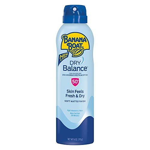 Banana Boat Sunscreen Dry Balance Broad Spectrum Sunscreen Spray, SPF 50+ - 6 Ounce