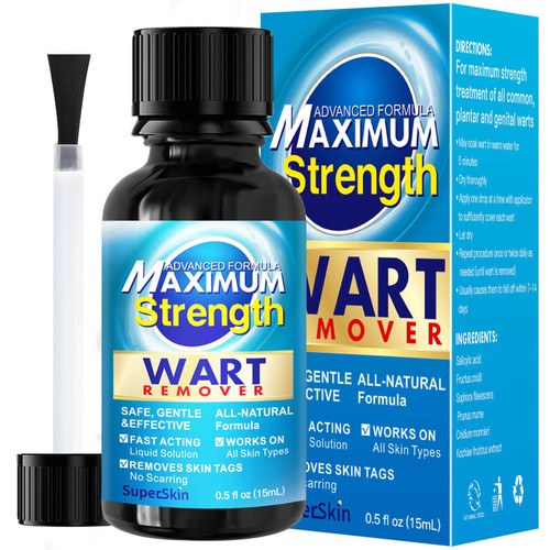 Fast Action Liquid Wart Gel Maximum Strength - Wart Liquid with Salicylic Acid - Fast-Acting Wart Liquid Freeze Off Designed for Warts, Plantar Wart, Genital Wart, Common Wart, Flat Wart, Corn, Callus Fast Action Liquid Wart Gel Maximum Strength - Wart Liquid with Salicylic Acid - Fast-Acting Wart Liquid Freeze Off Designed for Warts, Plantar Wart, Genital Wart, Common Wart, Flat Wart, Corn, Callus