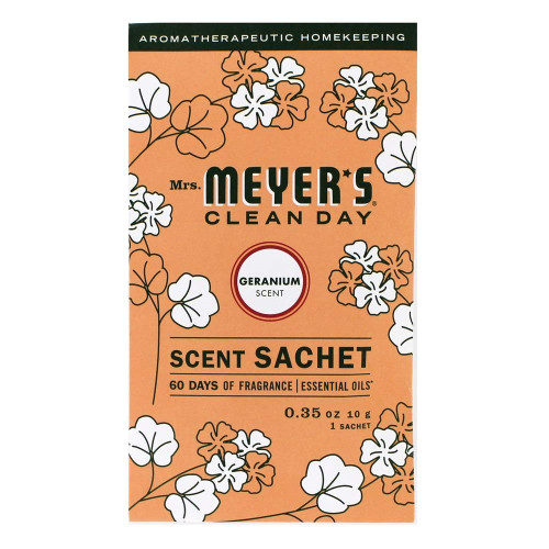 Mrs. Meyer's Scent Sachets, Geranium, 1 CT