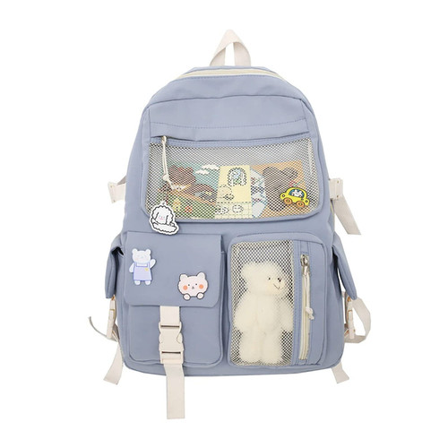 SAMAHBOE Kawaii Backpack with Cute Aesthetic Backpack for for Teen Girls School Backpack cute backpack schoolbag aesthetic
