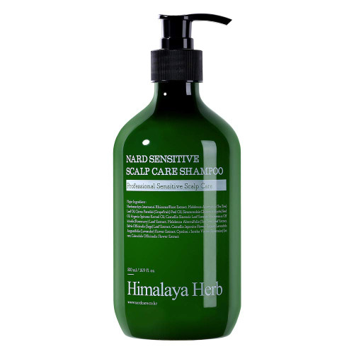 Bouquet Garni NARD Sensitive Scalp Care Shampoo - Sulfate Free Shampoo for scalp care - Vitality and Calming by Argan Oil, Amino Acids, Hyaluronic Acids - EWG Safe Natural Shampoo - 16.9 Fl. Oz.