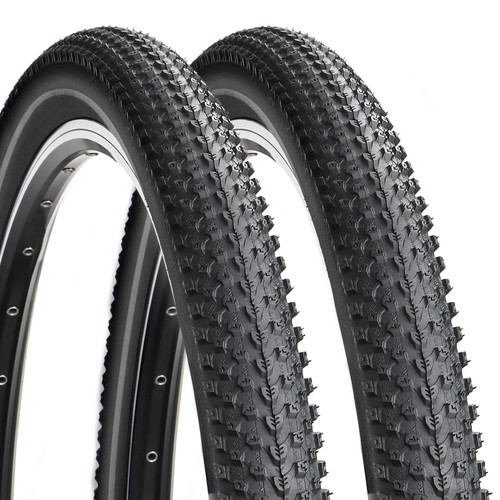 Hycline 2 Pack Bike Tire,27.5x2.10 Inch 60TPI Folding Replacement Tire with Reflective Strip for MTB Mountain Bicycle-Black Pair (2 Tires) Hycline 2 Pack Bike Tire,27.5x2.10 Inch 60TPI Folding Replacement Tire with Reflective Strip for MTB Mountain Bicycle-Black Pair (2 Tires)