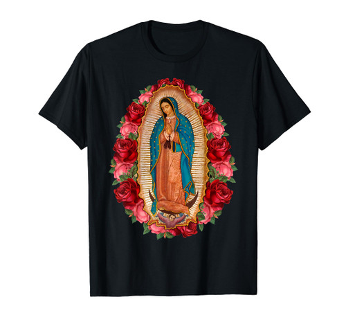Our Lady Virgen De Guadalupe Virgin Mary Gracias Madre T-Shirt