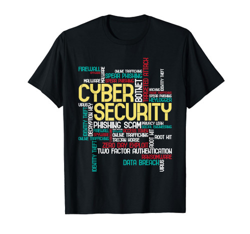Cyber Security - Hacker IT Analyst Computer Programmer T-Shirt