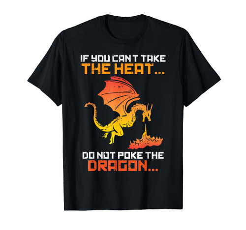 Rpg Gamer You Cant Take The Heat Funny Men Boys Kids T-Shirt