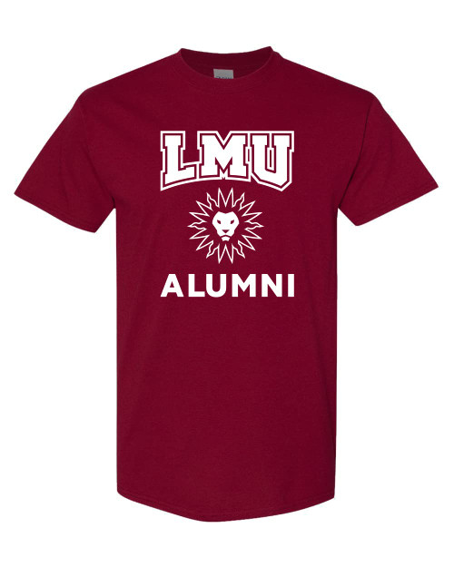 CreateMyTee | Loyola Marymount University Alumni T-Shirt (Cardinal Red, X-Large)