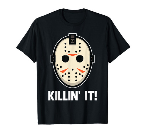 Killin It Lazy DIY Halloween Costume Funny Horror Movie T-Shirt Killin It Lazy DIY Halloween Costume Funny Horror Movie T-Shirt