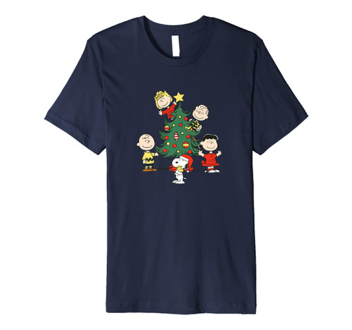 Peanuts - Oh Christmas Tree Premium T-Shirt