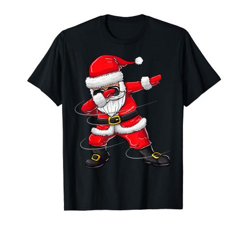 Christmas Shirts for Kids Dabbing Santa Boy Girl Xmas Gift T-Shirt Christmas Shirts for Kids Dabbing Santa Boy Girl Xmas Gift T-Shirt