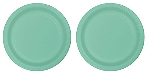 Creative Converting 318894 24 Count Paper Lunch Plate, 7", Fresh Mint 2pack