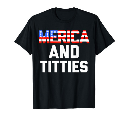 Mens Womens 4th of July Gift- Funny Merica T-Shirt Mens Womens 4th of July Gift- Funny Merica T-Shirt