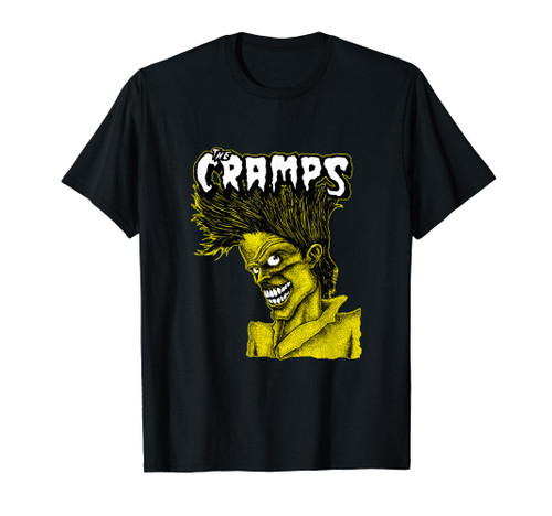 The Halloween Cramps Skull Funny Text Tee T-Shirt The Halloween Cramps Skull Funny Text Tee T-Shirt