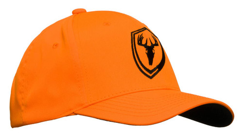 BLOCKER OUTDOORS Icon Logo Hat, Blaze Orange Snapback Cap