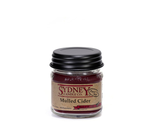Sydney Candle Co. - Mulled Cider - Mason Jar Candle - (7.5oz)