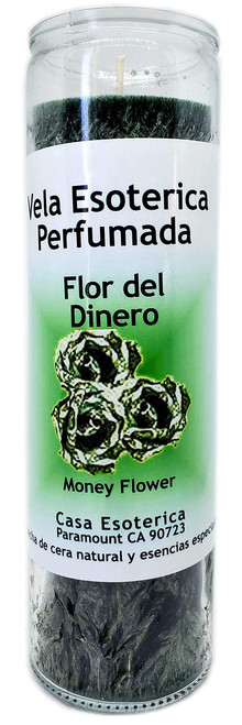 Indio Products Money Flower (Flor del Dinero)-Spiritual Magick Spell Esoteric Palm Wax Candle Indio Products Money Flower (Flor del Dinero)-Spiritual Magick Spell Esoteric Palm Wax Candle