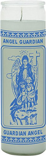 INDIO Guardian Angel Pink Candle - Silkscreen 1 Color 7 Day
