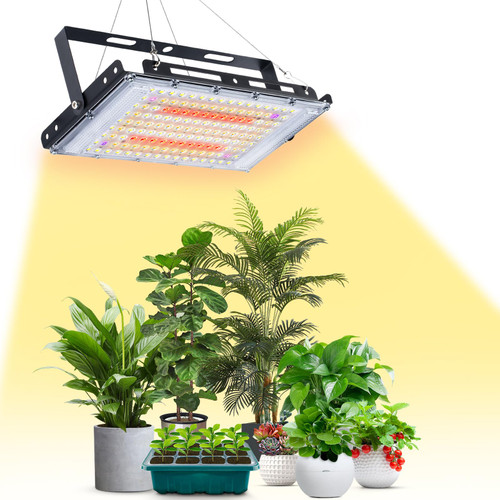LBW Grow Lights for Indoor Plants, 144 LEDs Full Spectrum Plant Grow Light, Hanging Grow Lamp with On/Off Switch, Plant Light for Veg Bloom Seedlings, Ideal for Greenhouse Tent Indoor Growing LBW Grow Lights for Indoor Plants, 144 LEDs Full Spectrum Plant Grow Light, Hanging Grow Lamp with On/Off Switch, Plant Light for Veg Bloom Seedlings, Ideal for Greenhouse Tent Indoor Growing